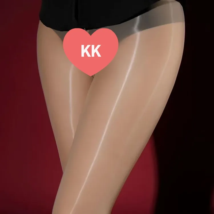 【KK款】网红冰丝马油袜薄款油亮防勾丝连裤袜光腿神器高弹打底裤袜