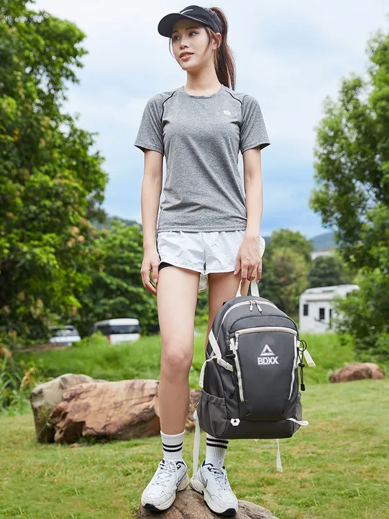 户外双肩包大容量书包男女大学生户外徒步登山包轻便休闲旅行背包