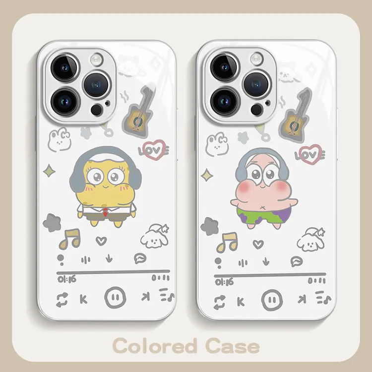 系帆妮适用iPhone15promax手机壳13苹果14海绵宝宝vivo华为小米壳