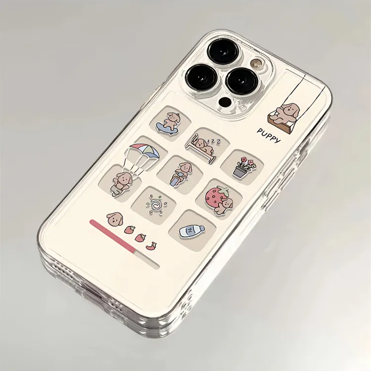 九宫格适用iphone15苹果手机壳14promax太空壳13pro透明12pro11