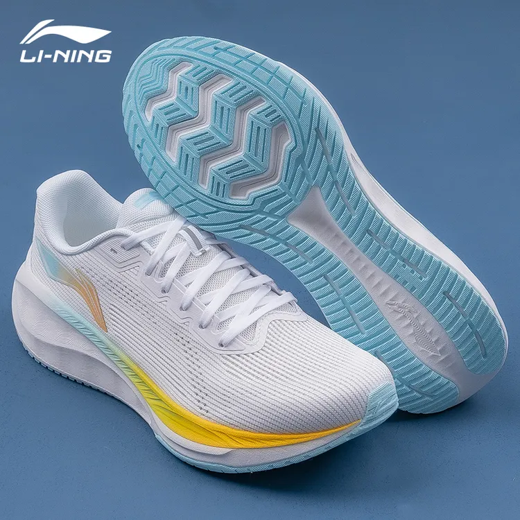 李宁吾适5Slite2.0丨跑步鞋透气马拉松男秋缓震网面运动鞋男款