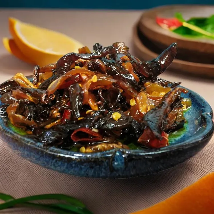 土家炒菌 350g特色美食炒菌菇 好吃到哭 零食小吃下饭菜 驴毛坡