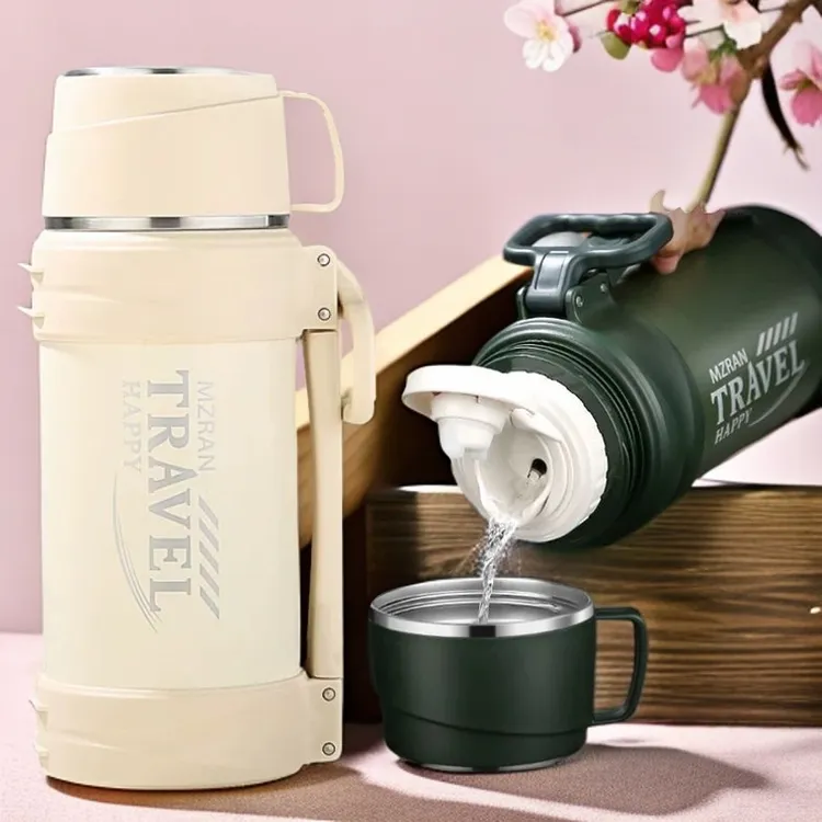 新款316不锈钢保温壶大容量泡茶壶运动男女车载户外旅行壶暖水瓶