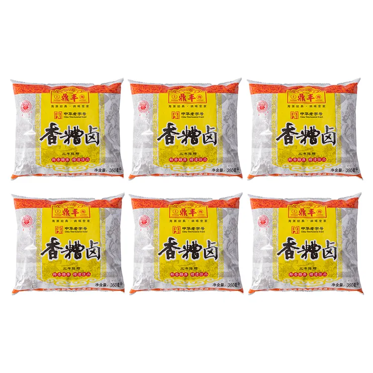 鼎丰 三年陈香糟卤350ml *6袋 鲜香醇厚 糟泽佳品 未添加防腐剂