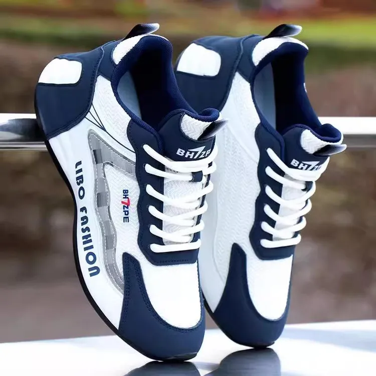 潮牌男鞋2024夏季新款透气网面跑步鞋男士休闲运动鞋百搭老爹潮鞋