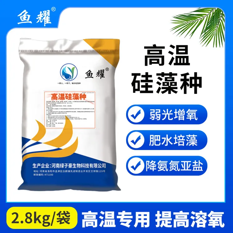 鱼耀高温硅藻种肥水培藻水产养殖增氧降氨氮定向有益藻种活硅藻