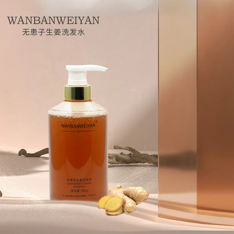 万般微颜无患子生姜洗发水（洗发水➕护发素）