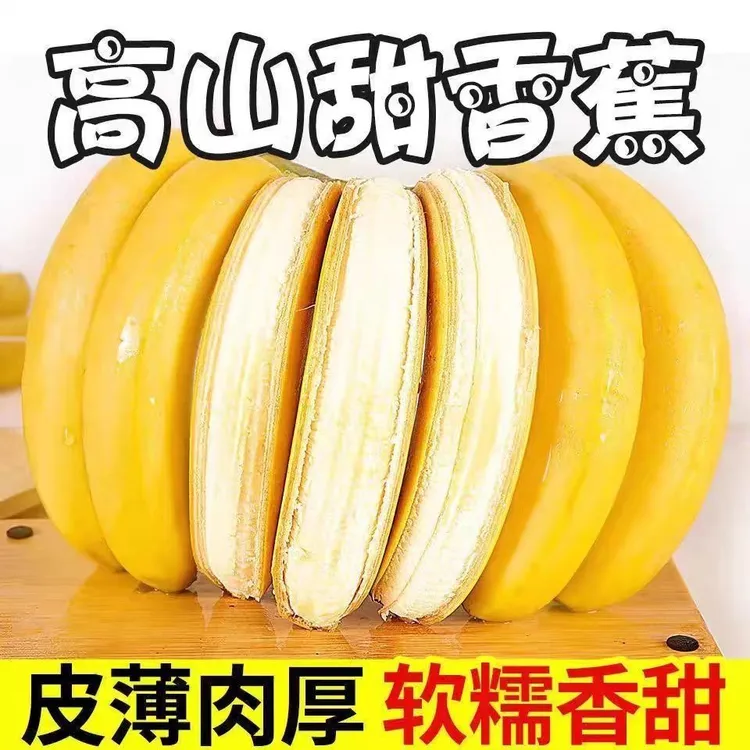 香蕉香甜软糯9斤自然成熟水果新鲜应季食用发货软糯禁止蕉绿