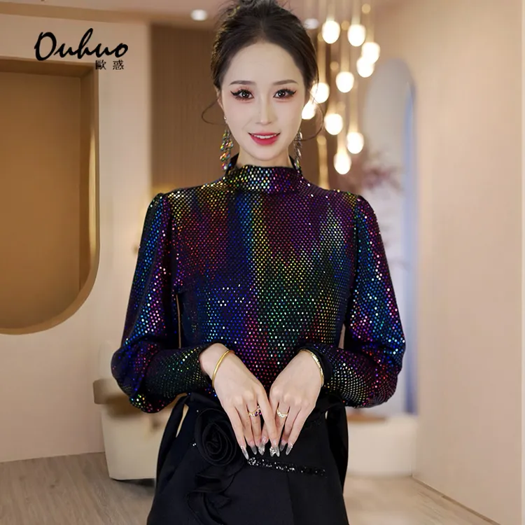 【苏苏定制】2025新高端轻奢亮片T恤加绒OHTSH11181+OHTSH11169