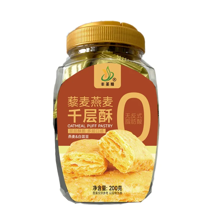 丰圣翔丰圣翔藜麦燕麦千层酥200g/桶