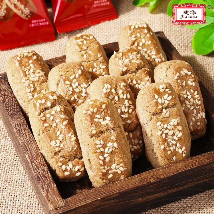 【麦吉诺】荞麦拇指小桃酥粗粮桃酥酥脆休闲桃酥饼干400g