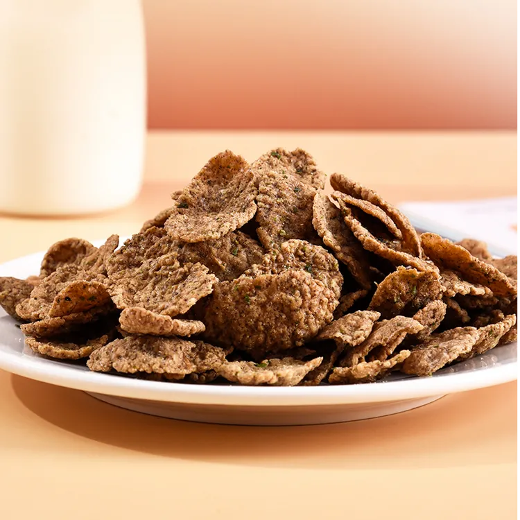 【麦吉诺】荞麦锅巴无添加蔗糖粗粮非油炸荞麦脆片大包零食脆片500g