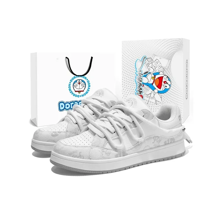 哆啦A梦联名2025秋冬款男鞋干净痞帅感百搭潮流高级感男生休闲鞋