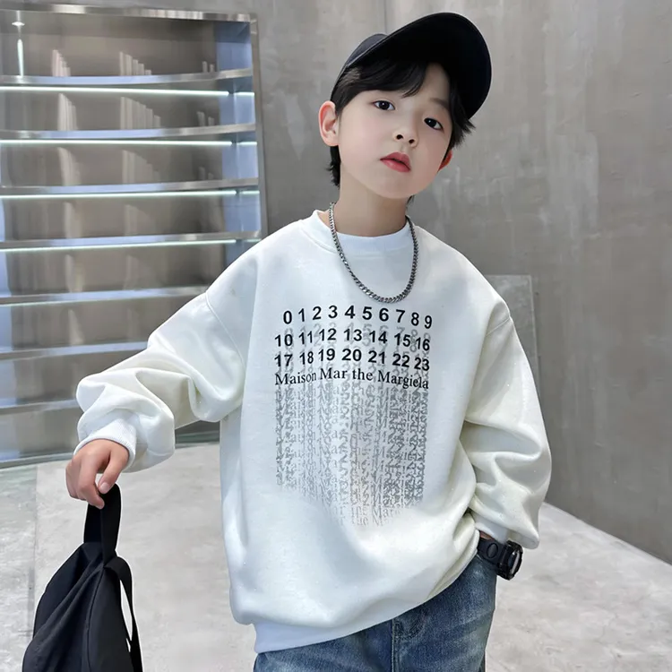 男童春季童裝儿童卫衣2024新款炸街儿童上衣春款男宝洋气套头衫潮