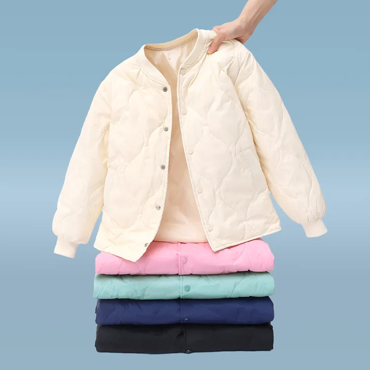 儿童羽绒服内胆轻薄男女童中大童小孩学生校服保暖神器内搭外穿