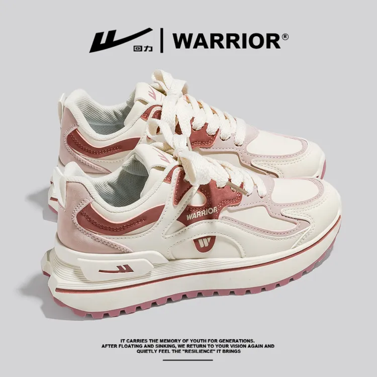 回力秋季运动老爹鞋女鞋2025新款秋爆款女士初中生休闲阿甘球鞋