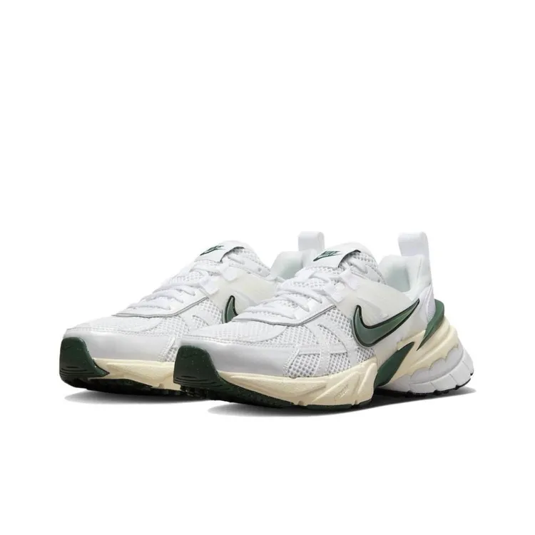 Nike/耐克【专属】女子奶白色橄榄绿V2K复古跑鞋老爹鞋 FD0736-101