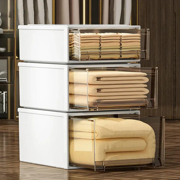 【70L：47*45*30】特大号收纳箱棉被衣物家用整理储物盒抽屉收纳柜