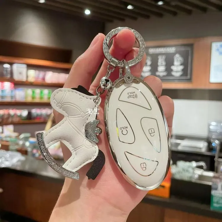 现代11代索纳塔钥匙套2024新款十一代索纳塔艾尼氪loniq6车包壳扣