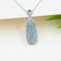 天然A货翡翠精美福豆套链项链多样性发