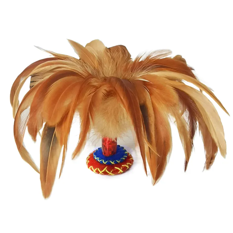 手工鸡毛毽缝布传统怀旧耐磨健身儿童小学生耐踢老式公鸡毛花毽子