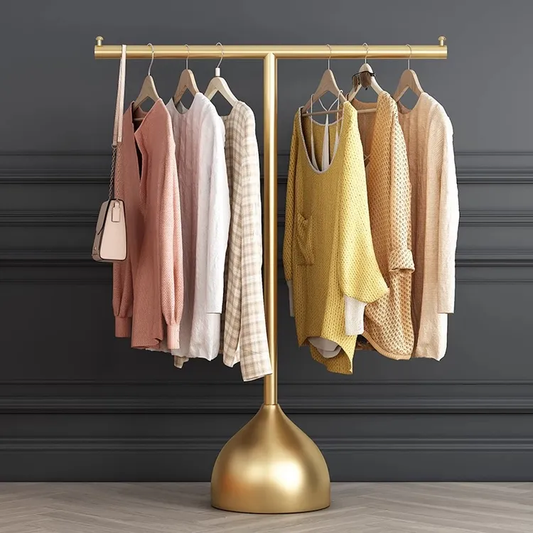 衣帽架落地卧室内家用客厅阳台立式创意网红置物门口晾衣服架子