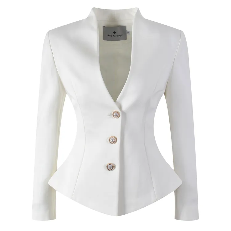 春秋款高定职业女装高级感职场气质干练轻奢高档长袖显瘦西装套装