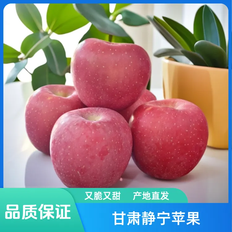 【静宁发货】甘肃静宁红富士苹果当季应季新鲜水果脆甜多汁实惠装