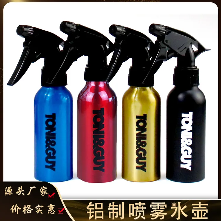 美发专用喷雾喷壶 发型师专用喷水壶 铝制瓶身浇花洒水化妆小喷瓶