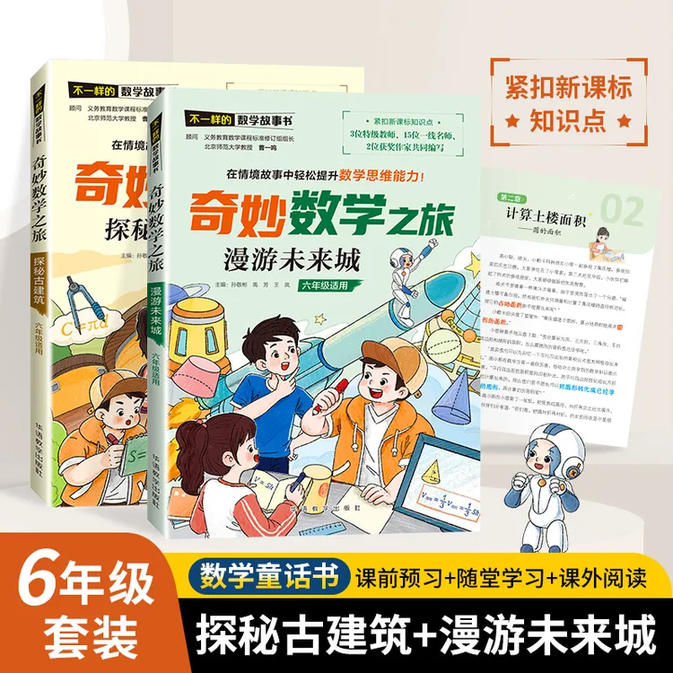 奇妙数学之旅六年级（套装2册）