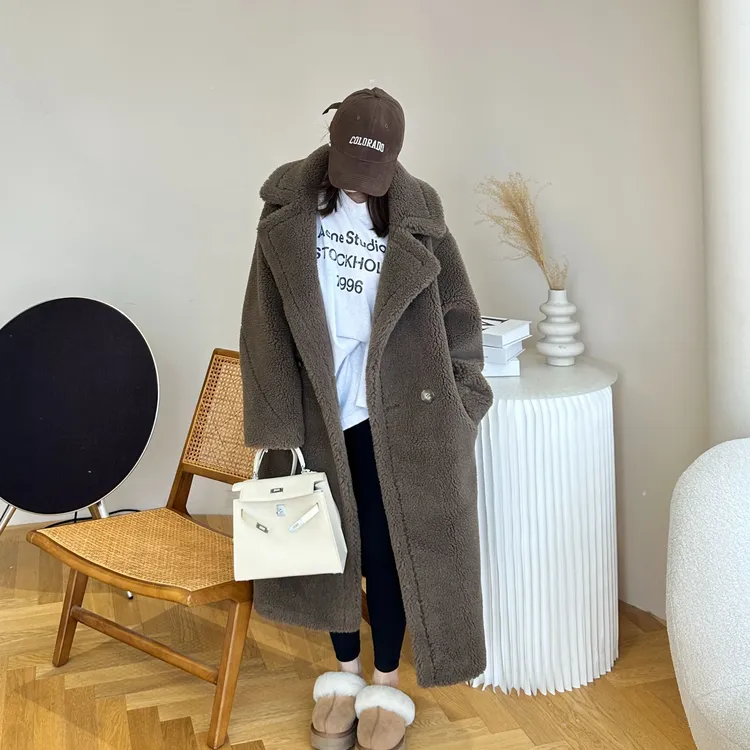 泰迪熊冬季新品泰迪熊西装羊毛外套#2211