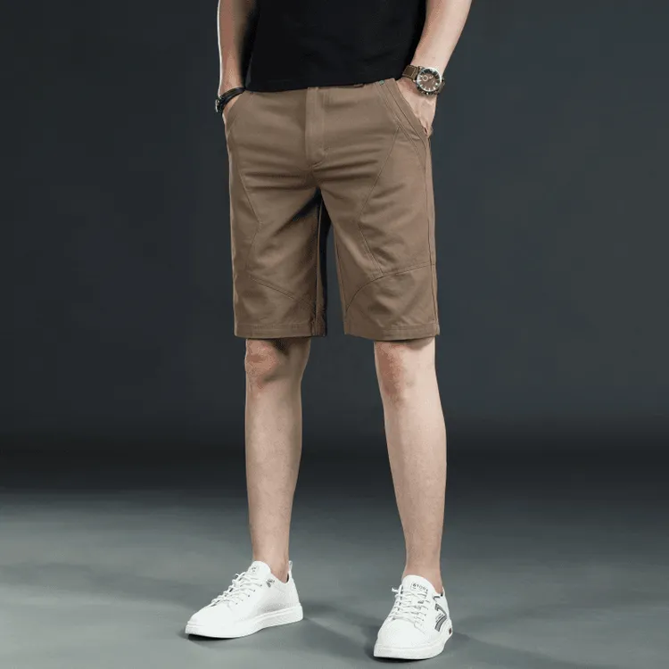 品牌休闲短裤夏薄款透气运动休闲创意工装设计感五分裤505
