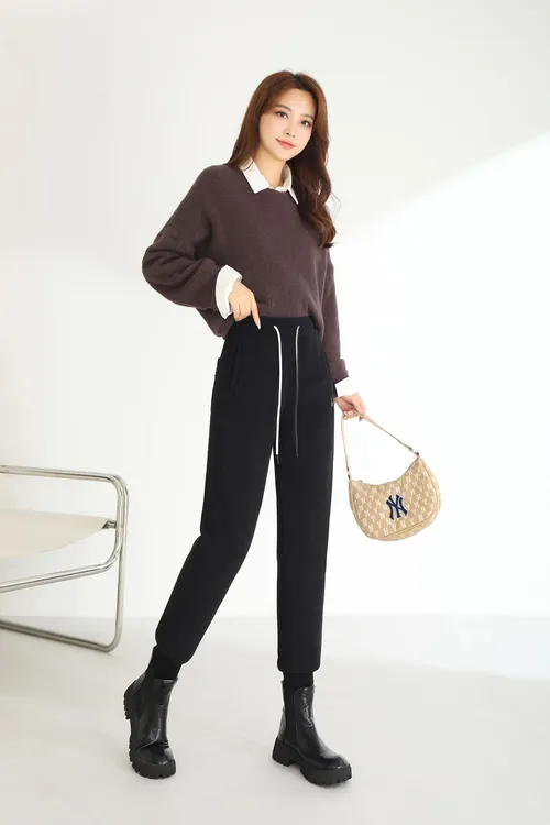 【运费补贴】 90白鸭绒  男女同款 一条可以过冬的保暖卫裤 9899