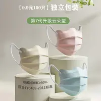 TSW/特斯威夏季护眼角时尚透气一次性网红潮流轻薄高颜值少女口罩