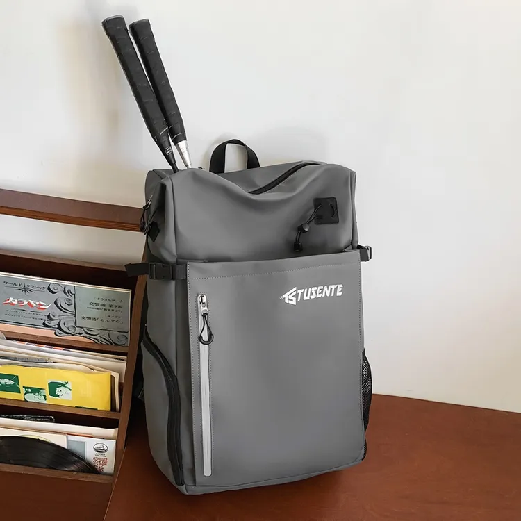 新款羽毛球背包旅行书包男款2025新款运动健身双肩包男士独立鞋位