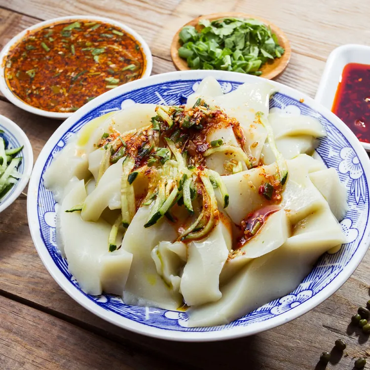 绥德黑粉绿豆制作爽滑可口
