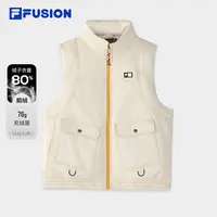 FILA斐乐女款羽绒马甲2025秋冬爆百搭无袖外穿时尚休闲运动羽绒服