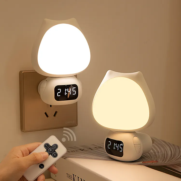 起夜间遥控小夜灯婴儿喂奶哺乳护眼卧室睡眠月子专用床头插座台灯