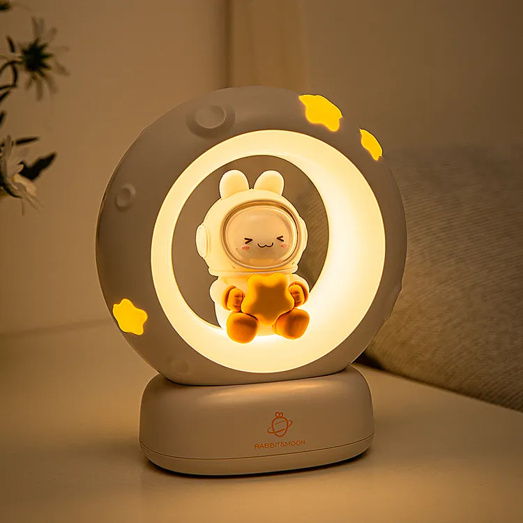 小夜灯卧室睡眠灯儿童女孩床头柔光充电式女生夜晚高级感夜间拍拍