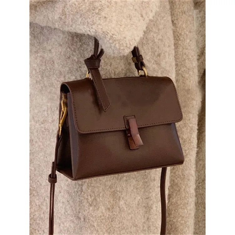 TOUCH MISS复古单肩包包女2025春新款大容量斜挎包时尚休闲单肩包