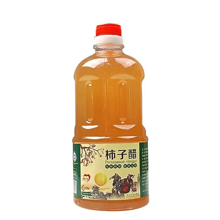 古法酿造柿子醋750ml/瓶 无添加水果醋陕西华阴传统工艺酿造食醋