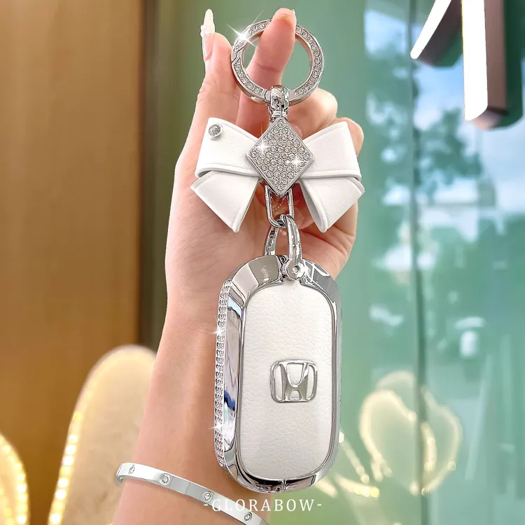 本田CRV钥匙套皓影思域11代雅阁汽车包扣XRV型格冠道英仕派真皮女