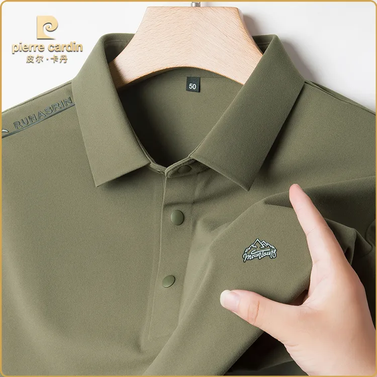 【皮尔卡丹 升级新款】男士高端磨毛亲肤时尚百搭POLO衫秋季男上衣
