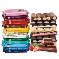 瑞特滋德国进口Ritter Sport瑞特斯波德牛奶巧克力块100g榛子黑巧