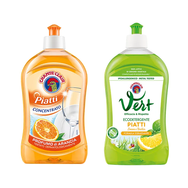 意大利大公鸡管家洗洁精500ml  2瓶/3瓶/4瓶去油洗碗液家庭装