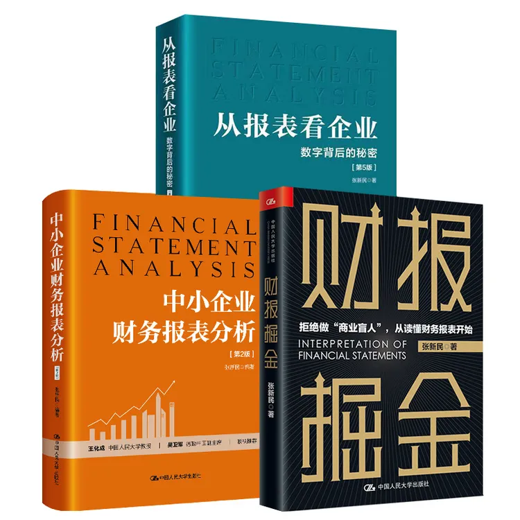 张新民财务管理：从报表看企业＋财报掘金+中小企业财务报表分析