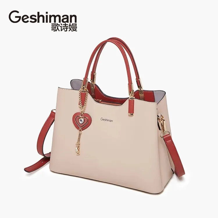 轻奢品牌包包女式2024新款通勤斜挎包时尚款大容量高端真皮手提包