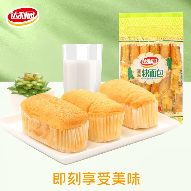 达利园法式软面包360g/袋休闲奶香小零食点心糕点早餐充饥甄选