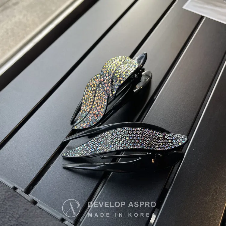 【现货】【韩国CF醋酸】韩国新款发夹正品爆款减龄鸭嘴夹A1-3-CF28