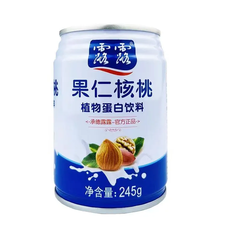 特价瘪罐承德处理露露核桃露果仁植物蛋白饮料清仓245克*8罐老牌